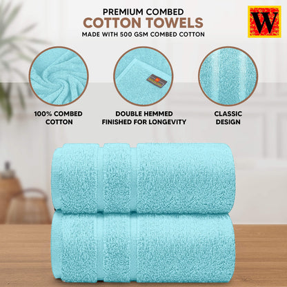 100% Premium Egyptian Cotton Bath Towels Set